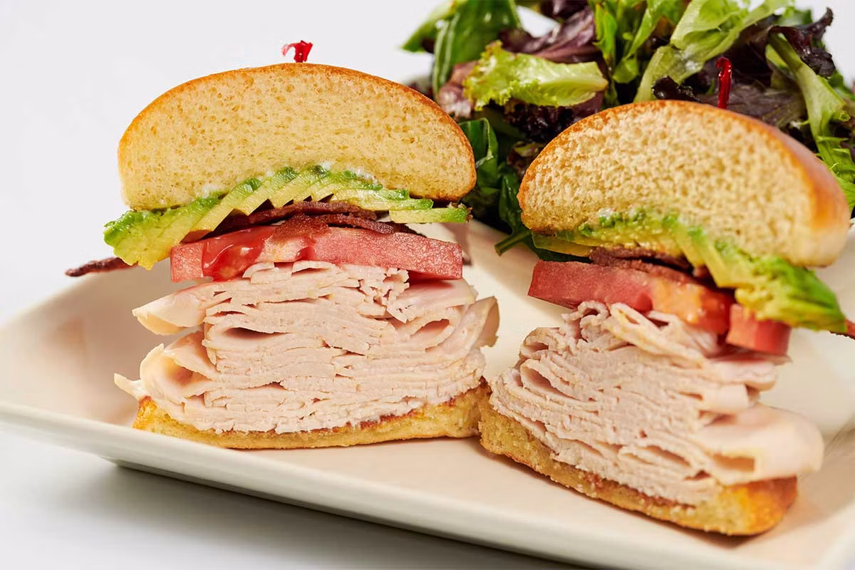 SkinnyLicious Turkey & Avocado Sandwich - The Cheesecake Factory Menu Prices 2026